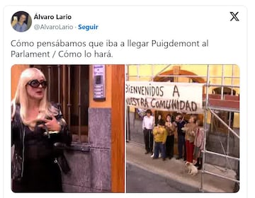 Los mejores memes del regreso de Puigdemont y su desaparición