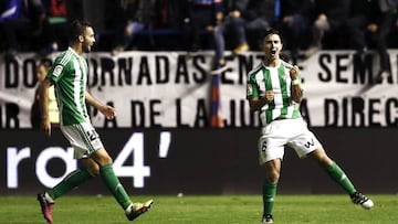 Gutiérrez fue el héroe de Betis al anotar el gol del triunfo