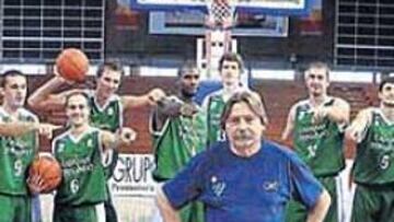 <b>EXPERTO. </b>Manel Comas está triunfando al frente del Caja.