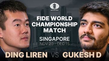 El Liren-Gukesh por el centro mundial, en Singapur