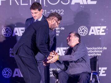 07/11/22 
GALA DE LOS PREMIOS AFE A LOS Y LAS MEJORES FUTBOLISTAS 2021 2022