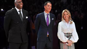 Magic, Pelinka y Jeannie Buss