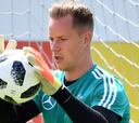 Ter Stegen echa un pulso a Neuer