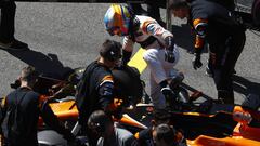 30/04/17 AUTOMOVILISMO GRAN PREMIO DE RUSIA FERNANDO ALONSO ABANDONO 
 
 FOTO:MCLAREN. ENVIADA.RAFAPAYA.
 
 Sochi Autodrom, Sochi, Russia. 
 Sunday 30 April 2017.
 Fernando Alonso, McLaren, on the grid.
 Photo: Steven Tee/McLaren
 ref: Digital Image _R3I7