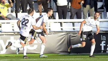 Burgos CF - CD Lugo, partido de Liga Smartbank celebrado en el estadio de 'El Plantio'.
17/10/2021