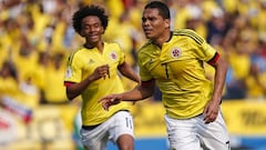 Bacca y Teo, los delanteros que han marcado en Eliminatoria