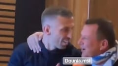 El festejo surrealista del entrenador del próximo rival del Rayo en semifinales: no tiene pérdida