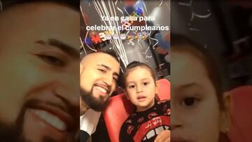 Vidal muestra cómo celebra el tercer cumpleaños de su hija