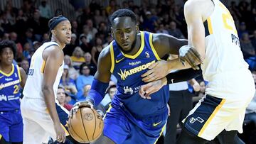 Usman Garuba, con los Santa Cruz Warriors.