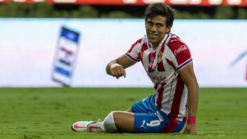 José Juan Macías será baja para la visita de Chivas a Pumas