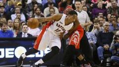 DeRozan (42) y Harden (31) cumplen su sueño de niños