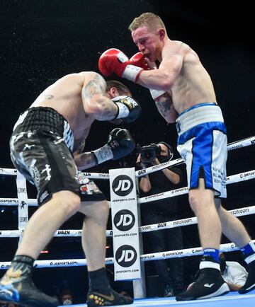 Campeonato de Europa superwélter. Kerman Lejarraga contra Jack Flatley.