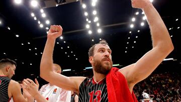 MILAN, ITALY - OCTOBER 25: Sergio Rodriguez, #13 of AX Armani Exchange Milan in action during the 2019/2020 Turkish Airlines EuroLeague Regular Season Round 4 match between AX Armani Exchange Milan and Fenerbahce Beko Istanbul at Mediolanum Forum on October 25, 2019 in Milan, Italy. (Photo by Giuseppe Cottini/Euroleague Basketball via Getty Images)
PUBLICADA 17/12/19 NA MA40 5COL