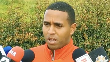 Yohandry Orozoco hablando con los medios