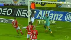 Óscar Estupiñán anota doblete en la goleada contra Santa Clara