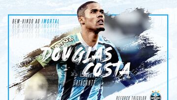 El extremo de 30 años regresa a Gremio, club donde se formó, para dar un salto de nivel al equipo. Luchará por el Brasileirao y la Copa Sudamericana.