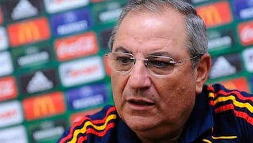 Ginés Meléndez, en su época en la RFEF.