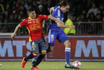 Los hispanos, dirigidos por José Luis Sierra, superaron tranquilamente a la U de Darío Franco por 2-0. Anotaron Gustavo Canales y Óscar Hernández.