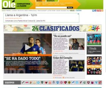 Portadas de la prensa extranjera