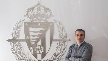 Miguel Ángel Gómez, director deportivo del Real Valladolid.