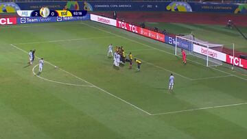 El Barça sufriendo y él así en la Copa América: el gol de Messi solo a la altura de los elegidos