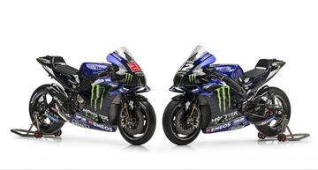 La escudería japonesa ha presentado la Yamaha YZR-M1 para la temporada 2021 con el piloto español Maverick Viñales y el francés Fabio Quartararo. Por primera vez desde el año 2013 no ha estadoel piloto italiano Valentino Rossi.