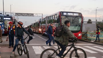 Bogotá. Febrero 06 de 2025. Jornada día sin carro y moto al sur de la capital. (Colprensa - Catalina Olaya).