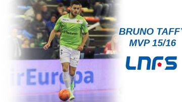 Bruno Taffy le quita a Ricardinho el MVP de la LNFS