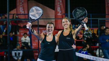 Bunster y Campusano, reinas del Circuito AFP PlanVital WOLF Pádel