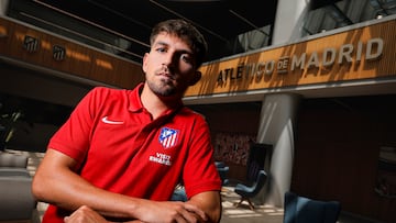 Matías Barboza, nuevo jugador del Atlético Madrileño.