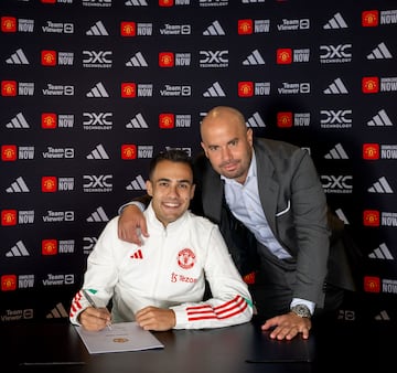 Sergio Reguilón con Borja Couce, su agente.