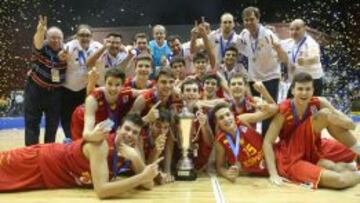 La Sub-16 consiguió la medalla de oro en el Europeo de Ucrania.