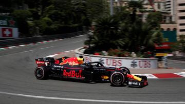 Motoracing - Formula One F1 - Monaco Grand Prix - Circuit de Monaco, Monte Carlo, Monaco - May 26, 2018   Red Bull&rsquo;s Daniel Ricciardo in action during practice   REUTERS/Benoit Tessier