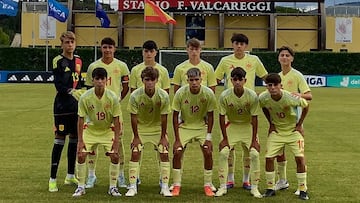 España gana 2-3 a Italia en el primero de los dos amistosos sub-16 en Coverciano