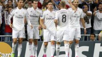 Cristiano, Bale y Benzema estarán ante el Atleti.
