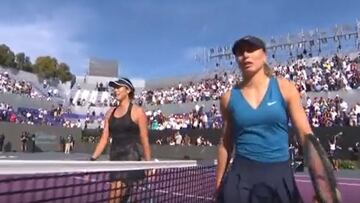 Son enormes y más tras esto: la imagen de Muguruza y Badosa