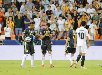 Cristiano Ronaldo devastated after being sent off