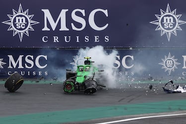 Accidente Bortoleto.