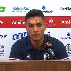 Lucas González analiza el triunfo ante Tolima