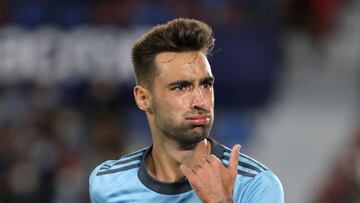 Brais M&eacute;ndez celebra un gol anotado ante el Levante.