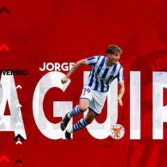 Jorge Aguirre refuerza el ataque del Mirandés