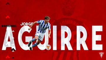 Jorge Aguirre refuerza el ataque del Mirandés