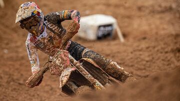 Jorge Prado, con la GasGas en el MXGP de Portugal.