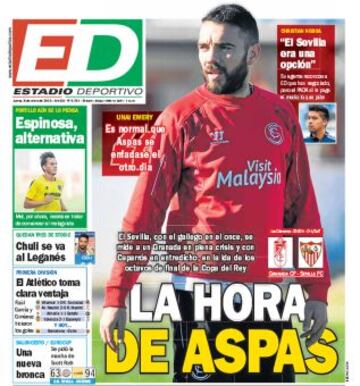 Portadas de la prensa deportiva