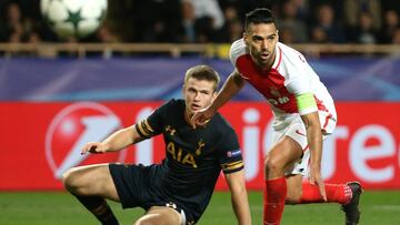 Falcao jug&oacute; el martes ante Tottenham por la Champions League