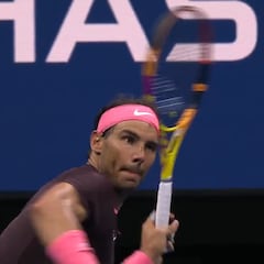 Pocas veces se le había visto así: la celebración de Nadal al clasificarse que lo dice todo