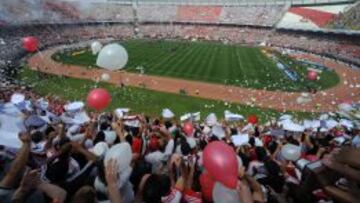 LLENO. El Monumental de Buenos Aires se llenar&aacute; para la vuelta de la Libertadores.
 