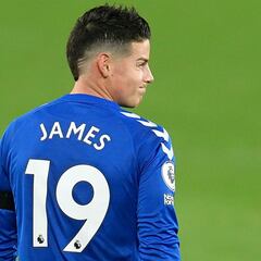 James y el duro calendario que tendrá con Everton en diciembre