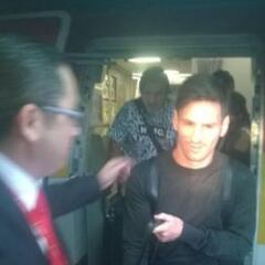 Lionel Messi llega a Chile y completa nómina de Argentina