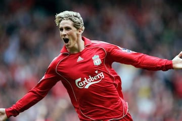 Torres during his Liverpool playing days